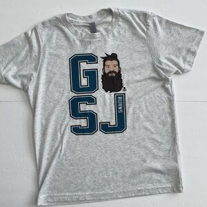 San Jose Sharks Boys T-Shirt Gray Size L